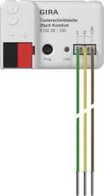 Gira KNX Taster-Schnittstelle Komfort 2-fach, Unterputz (5192 00)