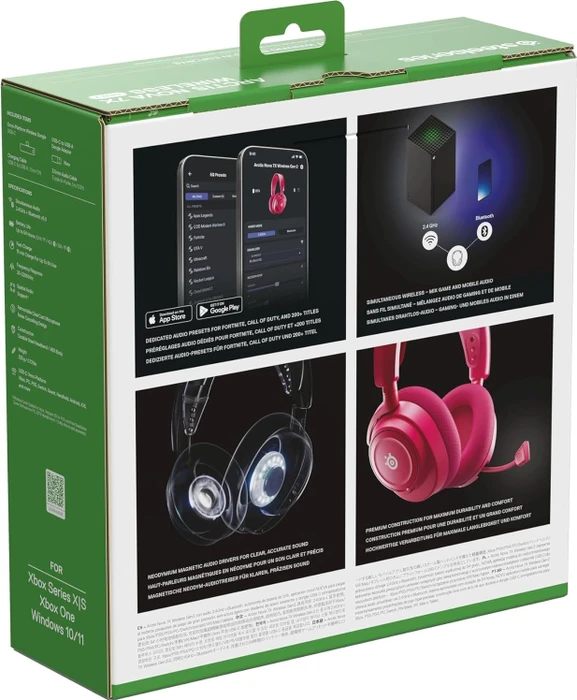SteelSeries Arctis Nova 7X Wireless Gen 2 magenta
