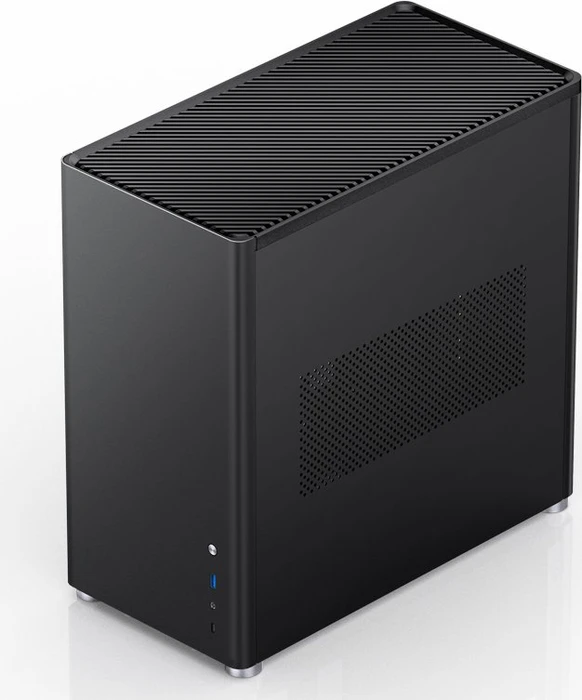 Jonsbo D40, schwarz, Glasfenster