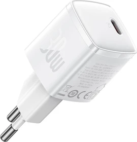 Baseus Cube Pro USB-C Schnellladegerät 30W weiß