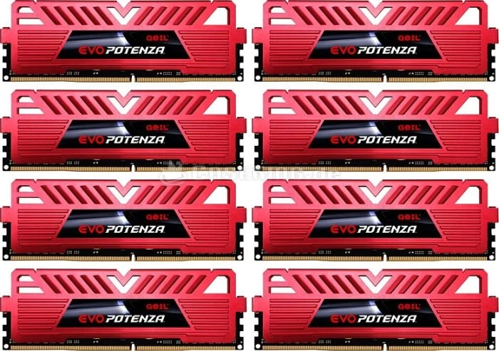 GeIL EVO Potenza UDIMM 64GB Kit, DDR4-2400, CL15-15-15-35
