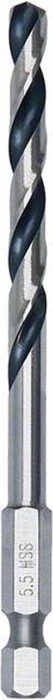Bosch Professional HSS PointTeQ Spiralbohrer, 5.5x57x98mm, 1 Stück
