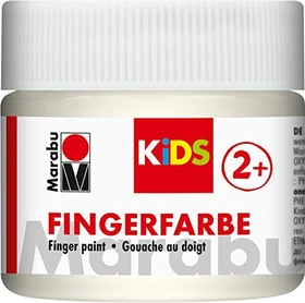 Marabu Kids Fingerfarbe, weiß, 100ml