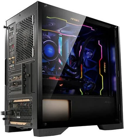 Antec Dark League Dark Phantom DP301M, Glasfenster