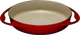Le Creuset Tatin-Backform aus Gusseisen 28cm 2.6l kirschrot