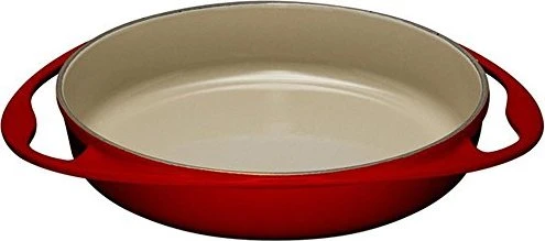 Le Creuset Tatin-Backform aus Gusseisen 28cm 2.6l kirschrot