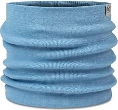 Buff Strick & Polar Lilon Schlauchtuch lake blue