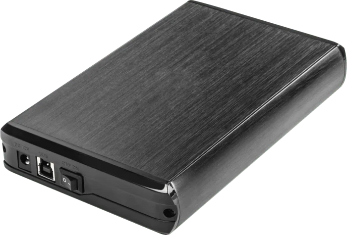 Natec Rhino, schwarz, 3.5", USB-B 3.0