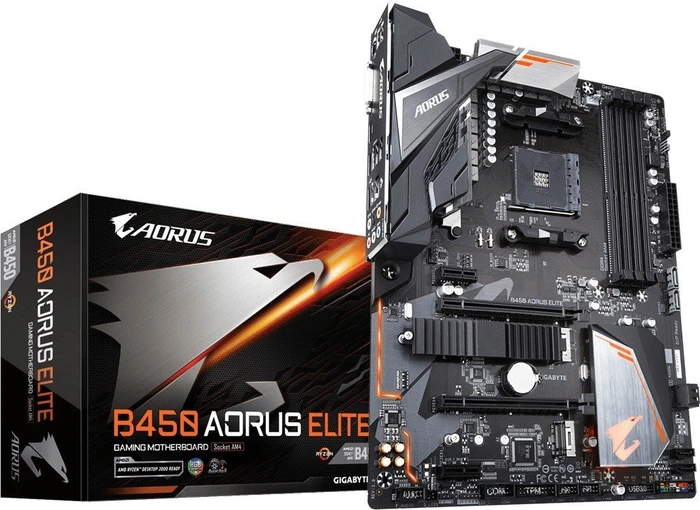 GIGABYTE B450 AORUS Elite (AMD AM4)