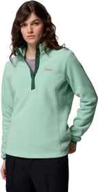 Columbia Benton Springs Half Snap Fleece Pullover new mint/rain forest (Damen)
