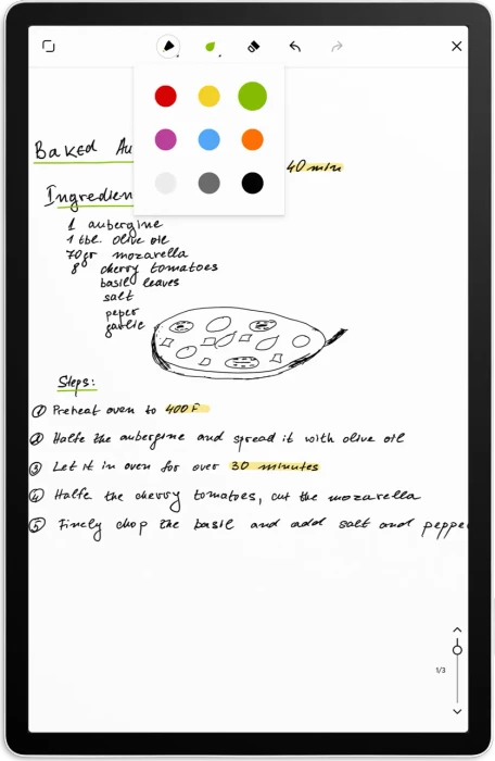 Wacom MovinkPad Pro 14, hellgrau, Snapdragon 8s Gen 3, 12GB RAM, 256GB Flash