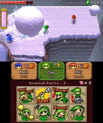 The Legend of Zelda: Tri Force Heroes (3DS)