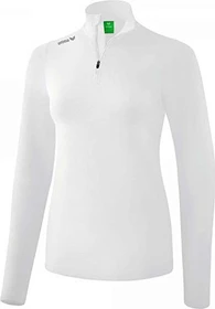 Erima Rolli Half-Zip Funktionsshirt langarm weiß (Damen)