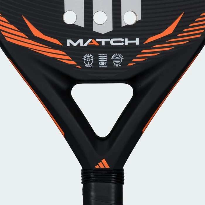 adidas Match 2026 Padel-Tennisschläger schwarz/orange