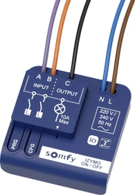 Somfy Unterputz-Empfänger Licht I/O Modul, Schaltaktor (1822649)