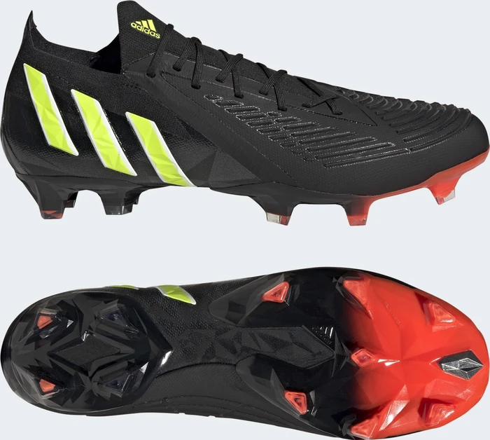adidas Predator Edge.1 Low FG core black/team solar yellow/solar red (Herren)