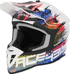 Acerbis Linear weiß/blau/rot