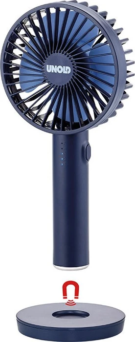 Unold 86628 Breezy II Handventilator blau