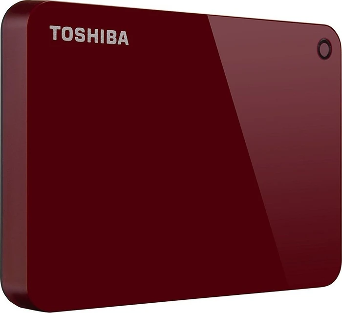 Toshiba Canvio Advance, rot, 2TB, USB 3.0 Micro-B