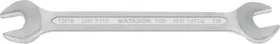 Matador 0100 Doppelmaulschlüssel zöllig, 7/8"x13/16"x235mm