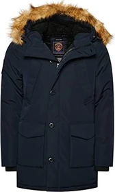 Superdry Everest Mantel nordic chrome navy (Herren)