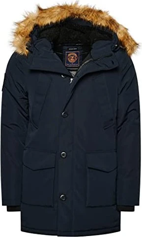 Superdry Everest Mantel nordic chrome navy (Herren)