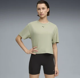 Puma Cloudspun Relaxed T-Shirt kurzarm lux army (Damen)
