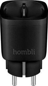 Hombli Smart Socket, 3680W, Smart-Steckdose, schwarz
