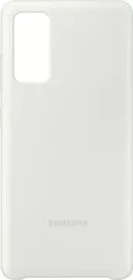 Samsung Silicone Cover für Galaxy S20 FE weiß