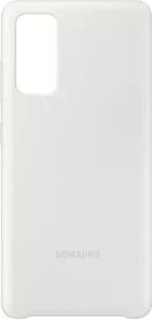 Samsung Silicone Cover für Galaxy S20 FE weiß