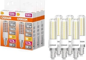 Osram Ledvance LED Special T Slim Dim 60 320° 7W/827 E14, 6 Stück