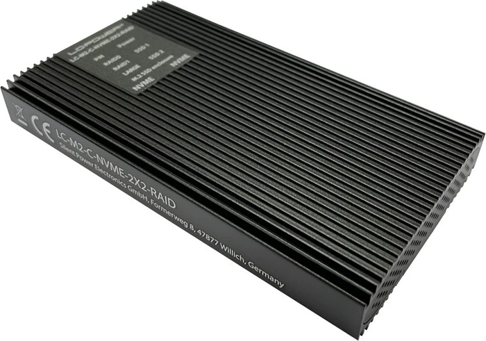 LC-Power LC-M2-C-NVME-2X2-RAID, USB-C 3.2