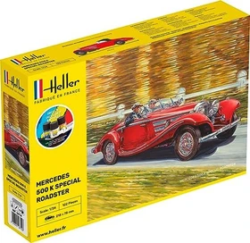 Heller Starter Kit Mercedes 500 K Special Roadster
