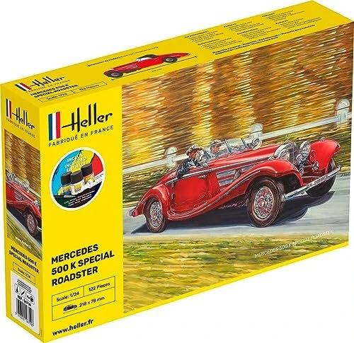 Heller Starter Kit Mercedes 500 K Special Roadster