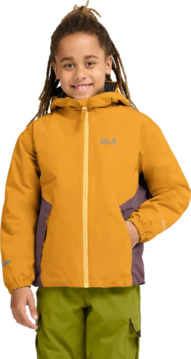 Jack Wolfskin Iceland 3in1 Funktionsjacke burly yellow JW (Junior)