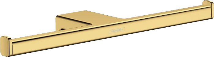 Hansgrohe AddStoris Q Toilettenpapierhalter doppelt polished gold optic