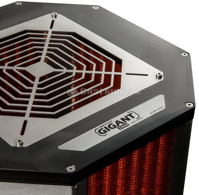 Aqua Computer airplex GIGANT 3360, Kupfer