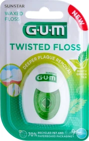 Sunstar Gum Twisted Floss Zahnseide, 30m, 1 Stück