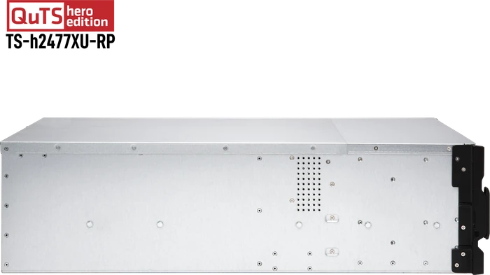 QNAP QuTS hero TS-h2477XU-RP-3700X-32G 2TB, 32GB RAM, 2x SFP+ 10Gb/s, 2x RJ-45 1000Base-T, 4HE