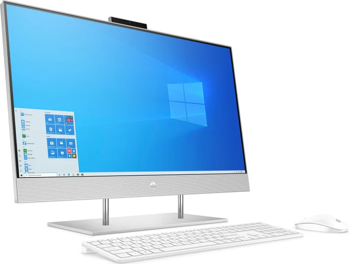 HP All-in-One 27-dp1002ng, Natural Silver, Core i5-1135G7, 8GB RAM, 512GB SSD, 1TB HDD
