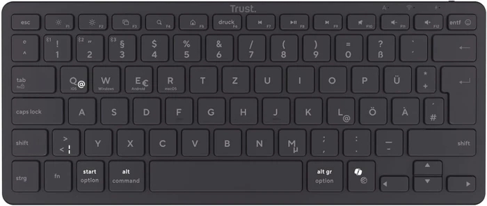 Trust Vira Multi-Device Bluetooth Keyboard