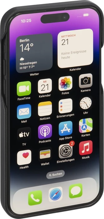 Hama Cover Finest Sense für Apple iPhone 14 Pro schwarz