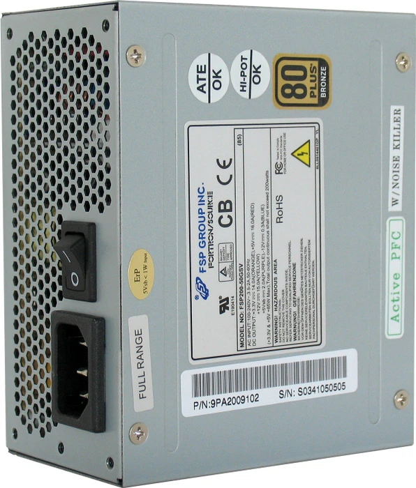 FSP FSP200-50GSV-5K 85+ 200W, SFX