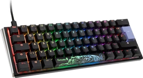 Ducky One 3 Mini PBT, LEDs RGB, Classic Black, MX RGB BROWN, USB, DE