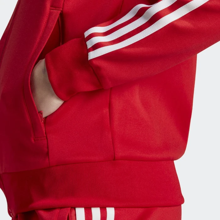 adidas Adicolor Classics SST Originals Trainingsjacke better scarlet (Damen)