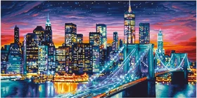 Schipper Arts & Crafts Malen nach Zahlen Manhattan bei Nacht 2