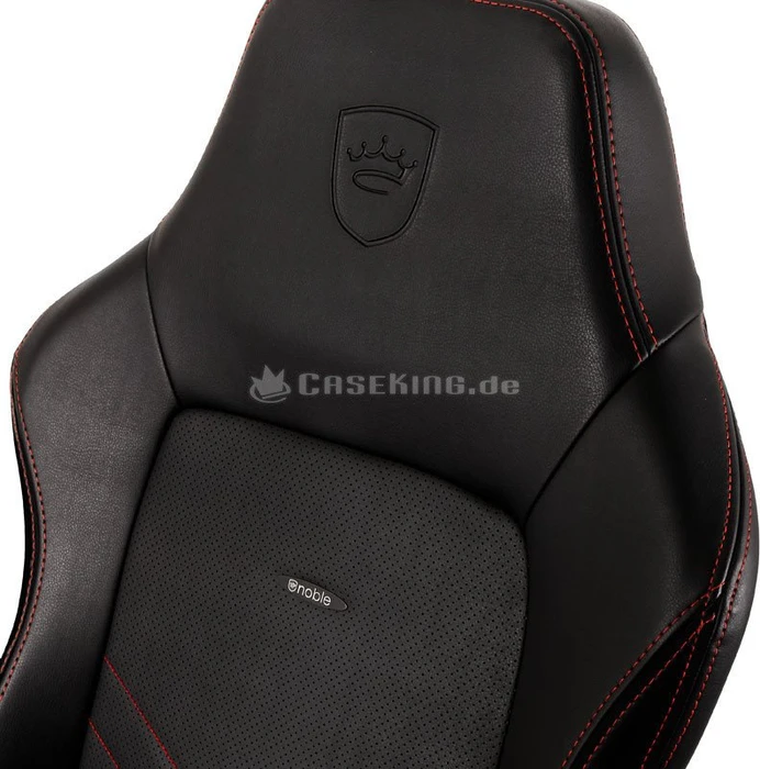 noblechairs Hero Gamingstuhl, schwarz/rot