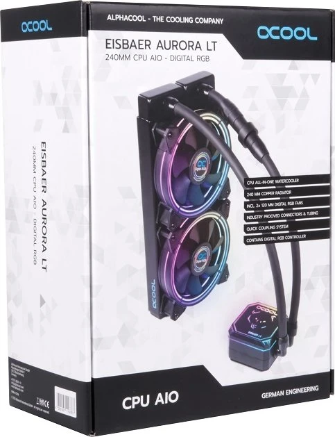 Alphacool Eisbaer LT240 Aurora AIO Digital RGB