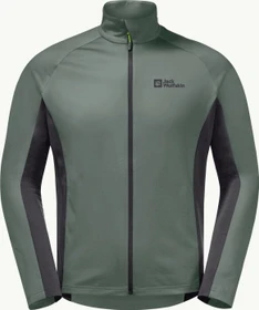 Jack Wolfskin Morobbia FZ Fahrradjacke hedge green (Herren)