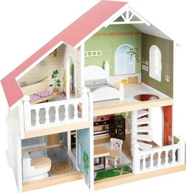 Legler Small Foot Puppenhaus mit Dachterrasse